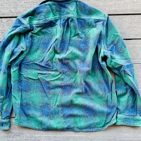 LL Bean 2025 Mens Signature Northwoods Twill Flannel Shirt XL Deepest Pine Green - Picture 5 of 5